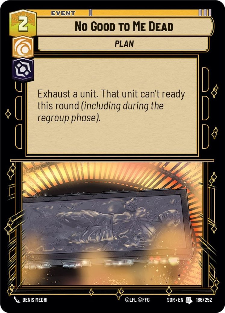 No Good to Me Dead, Spark of Rebellion · 186/252