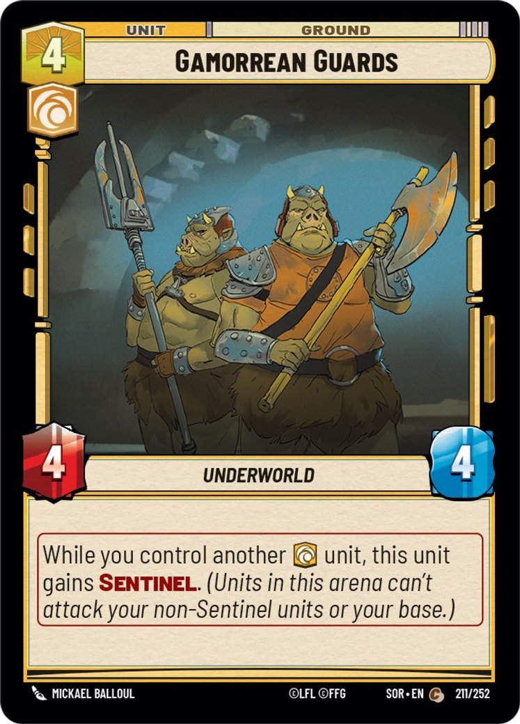 Gamorrean Guards, Spark of Rebellion · 211/252