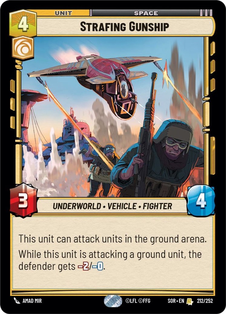Strafing Gunship, Spark of Rebellion · 212/252