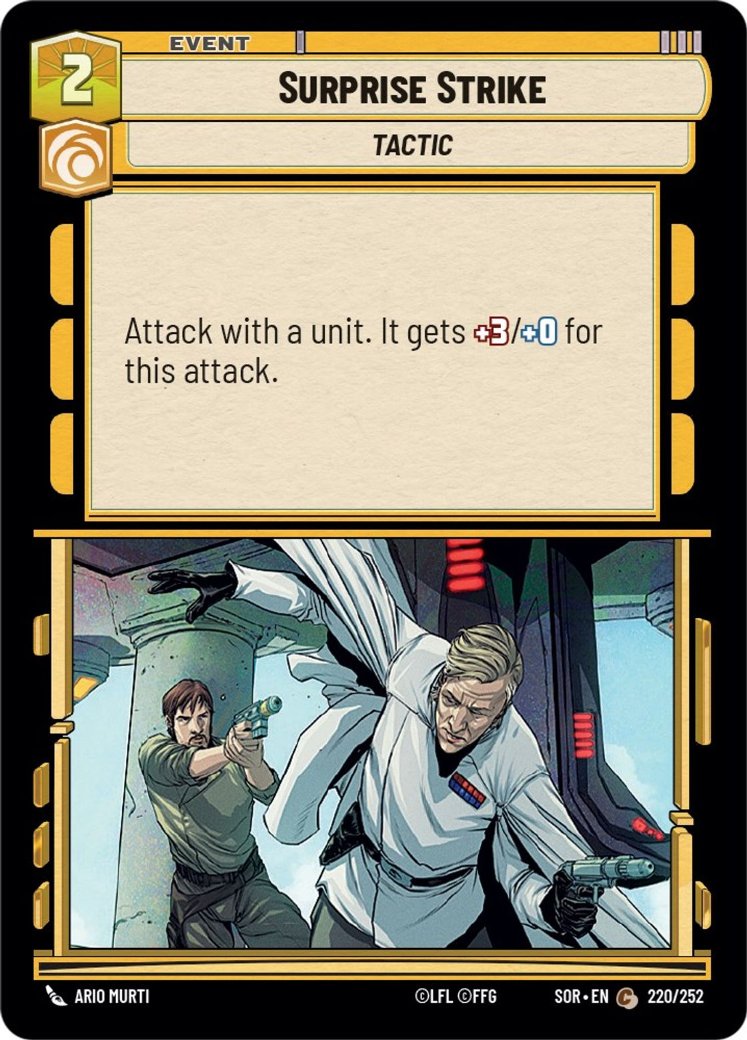 Surprise Strike, Spark of Rebellion · 220/252