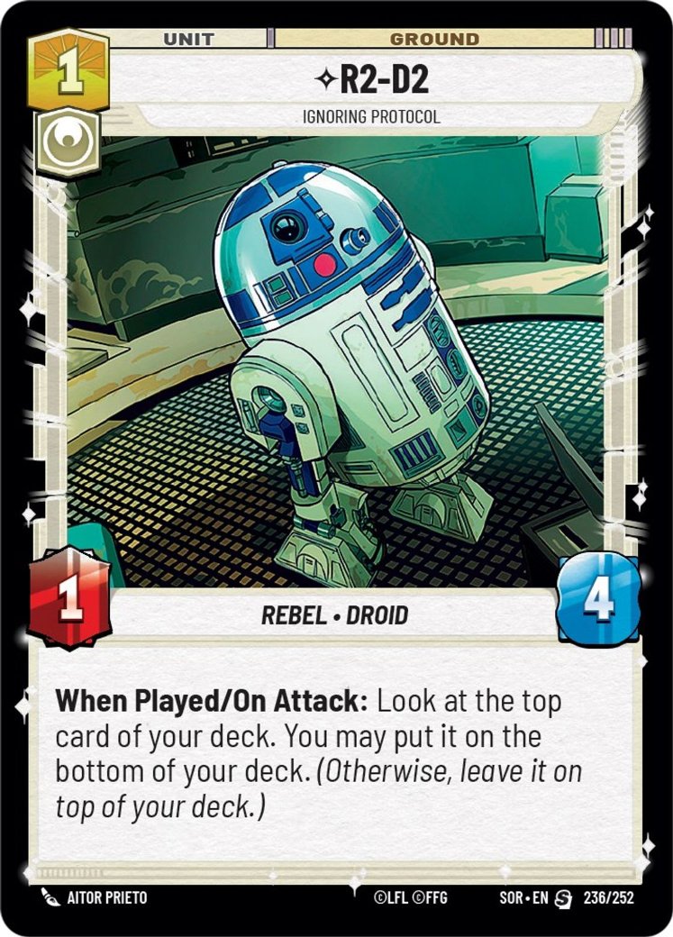 R2-D2 - Ignoring Protocol, Spark of Rebellion · 236/252