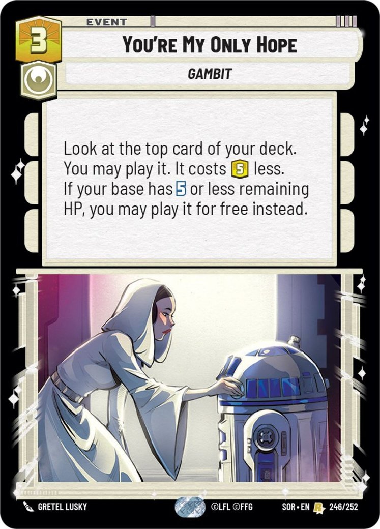 You're My Only Hope, Spark of Rebellion · 246/252