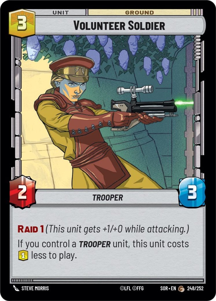 Volunteer Soldier, Spark of Rebellion · 248/252