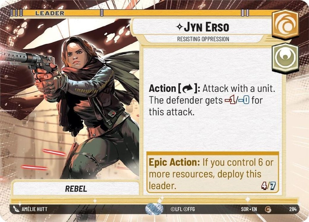 Jyn Erso - Resisting Oppression, Spark of Rebellion · 284