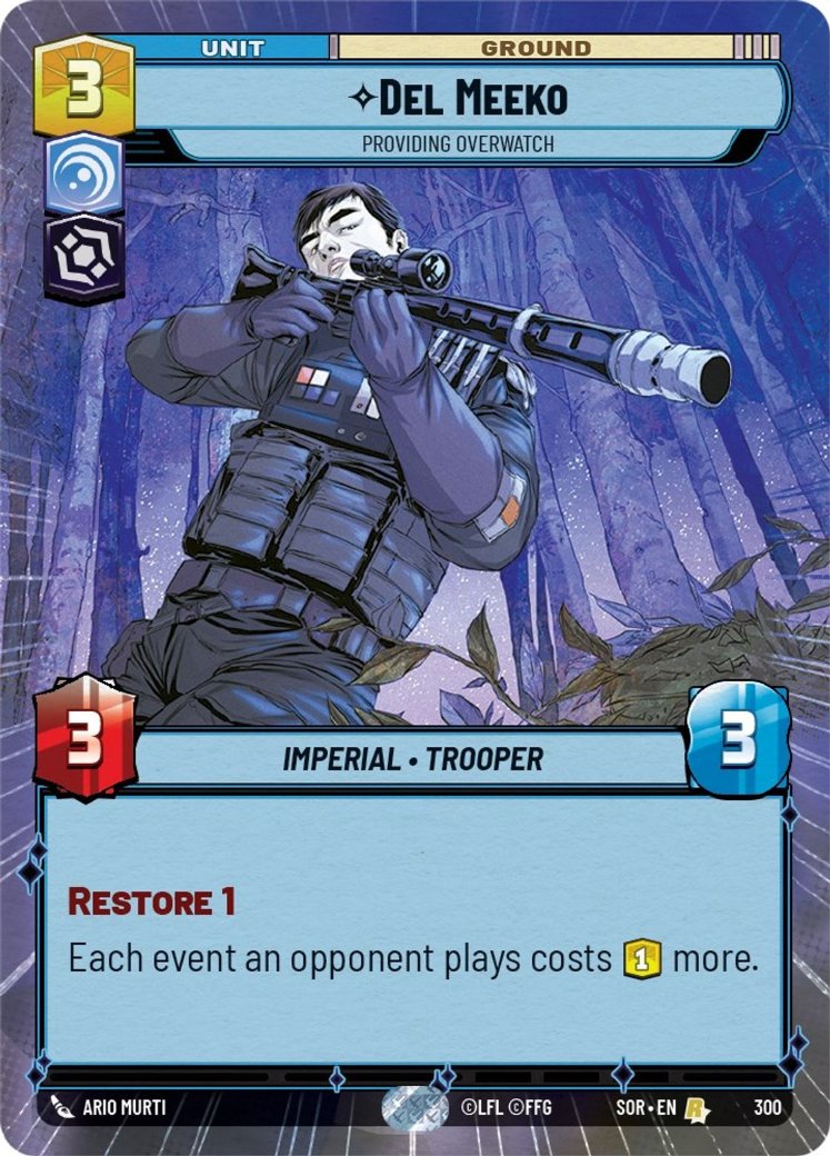Del Meeko - Providing Overwatch, Spark of Rebellion · 300