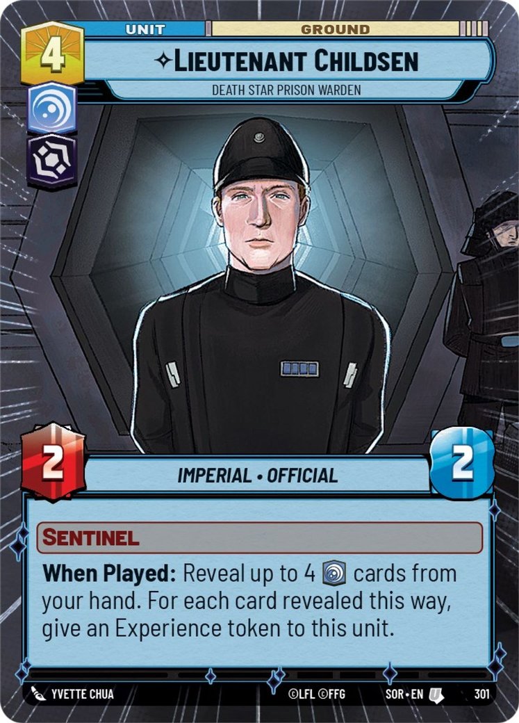 Lieutenant Childsen - Death Star Prison Warden, Spark of Rebellion · 301