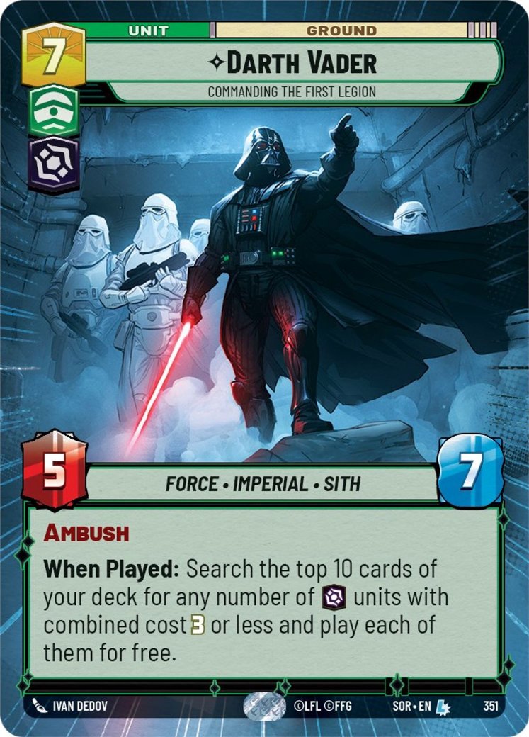 Darth Vader - Commanding the First Legion, Spark of Rebellion · 351