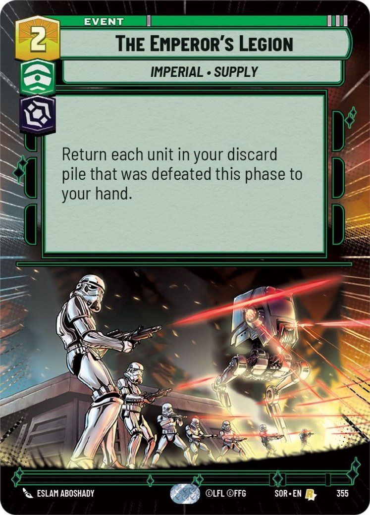 The Emperor's Legion, Spark of Rebellion · 355
