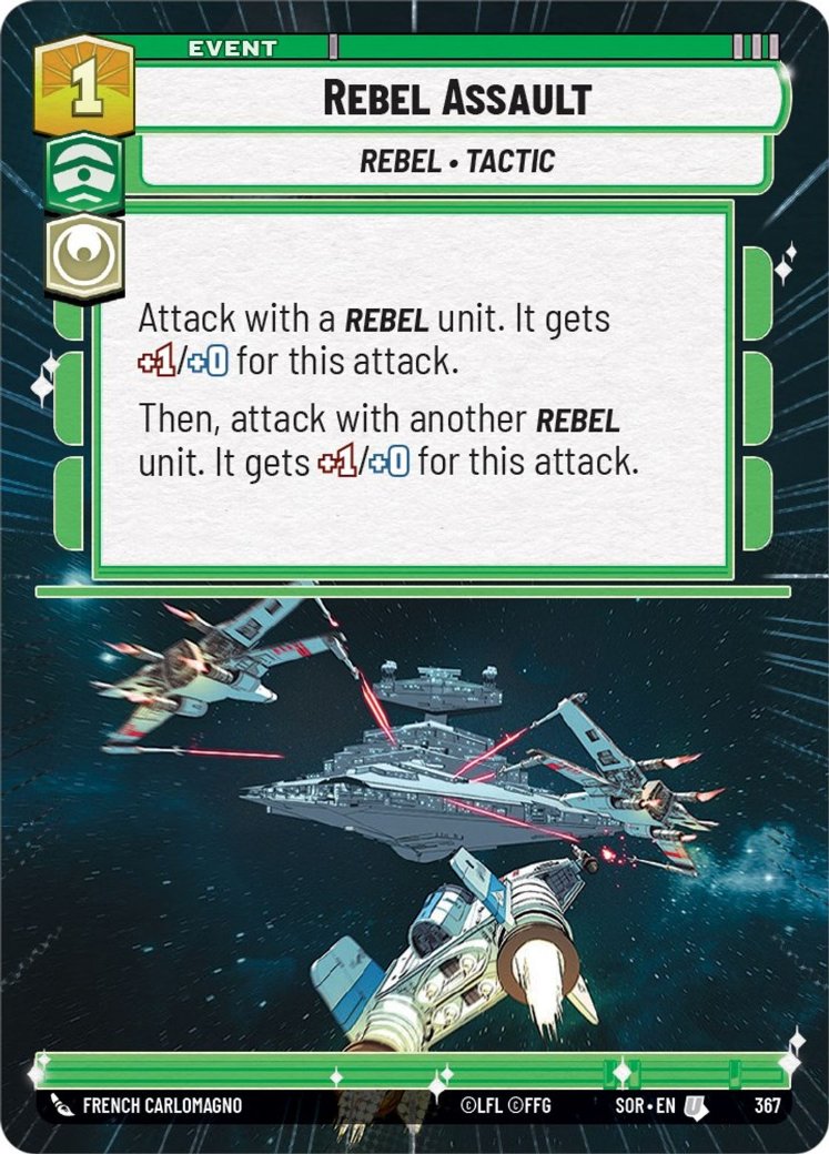 Rebel Assault, Spark of Rebellion · 367