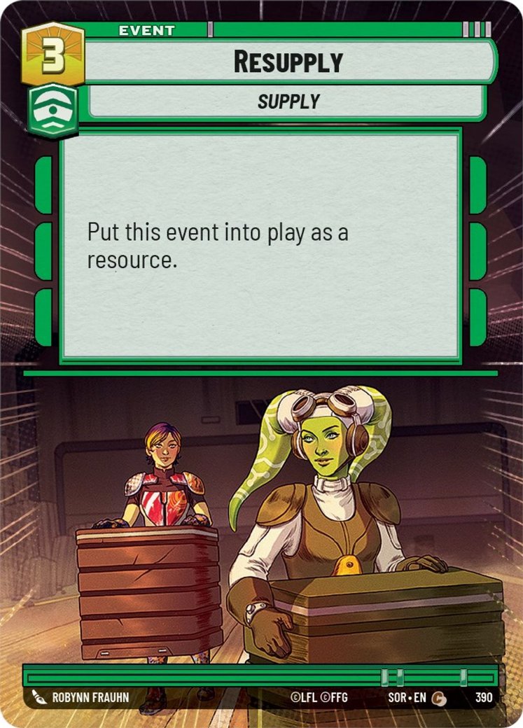 Resupply, Spark of Rebellion · 390