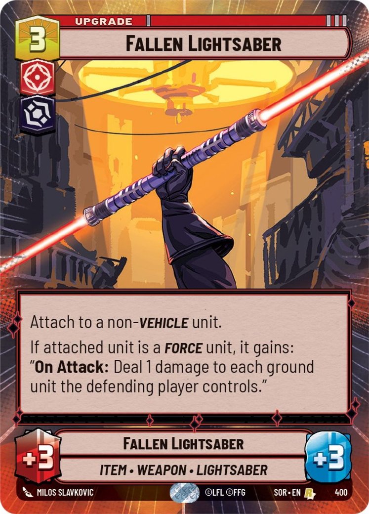 Fallen Lightsaber, Spark of Rebellion · 400