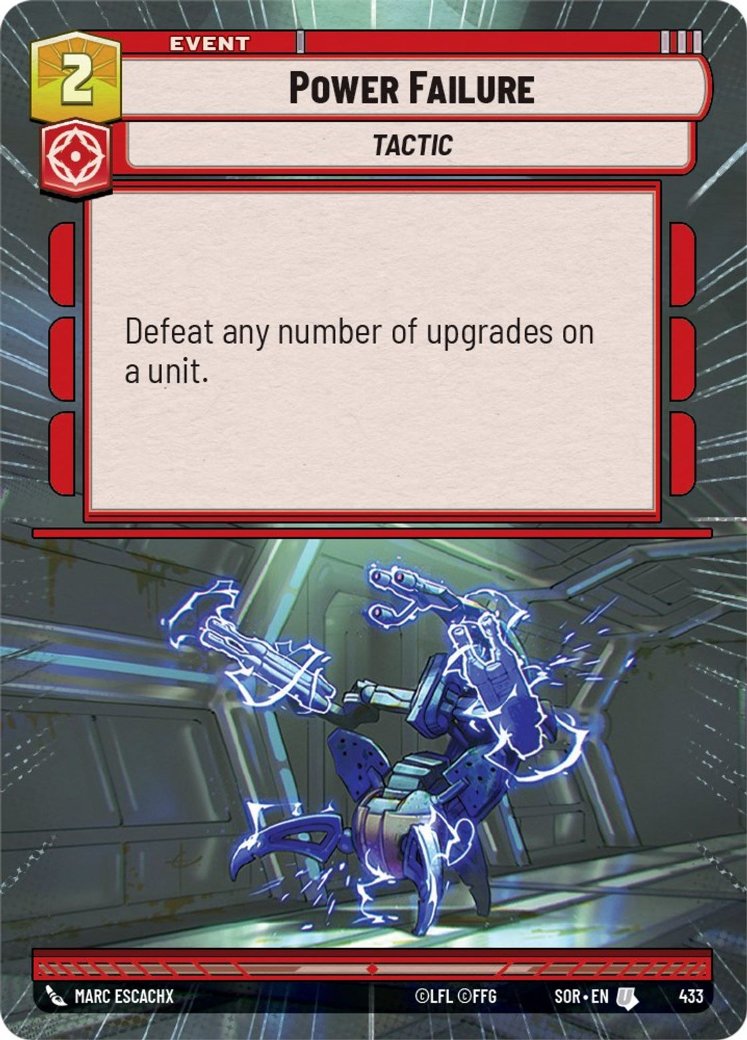 Power Failure, Spark of Rebellion · 433