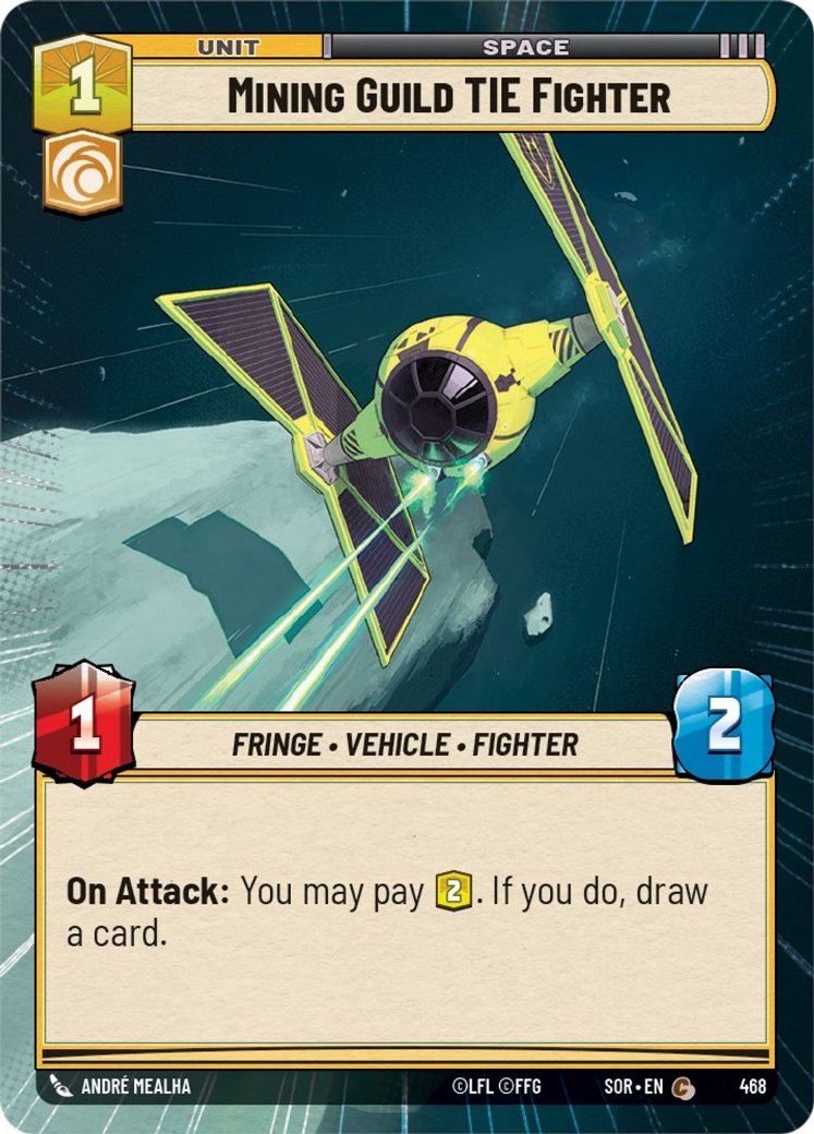 Mining Guild TIE Fighter, Spark of Rebellion · 468
