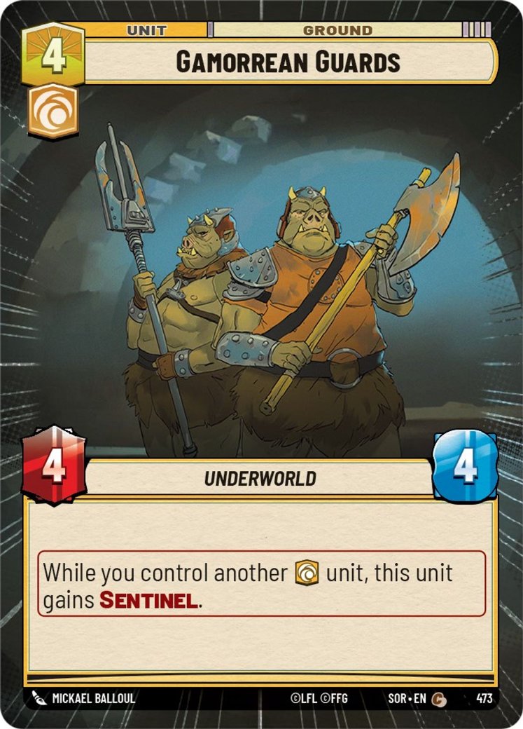 Gamorrean Guards, Spark of Rebellion · 473