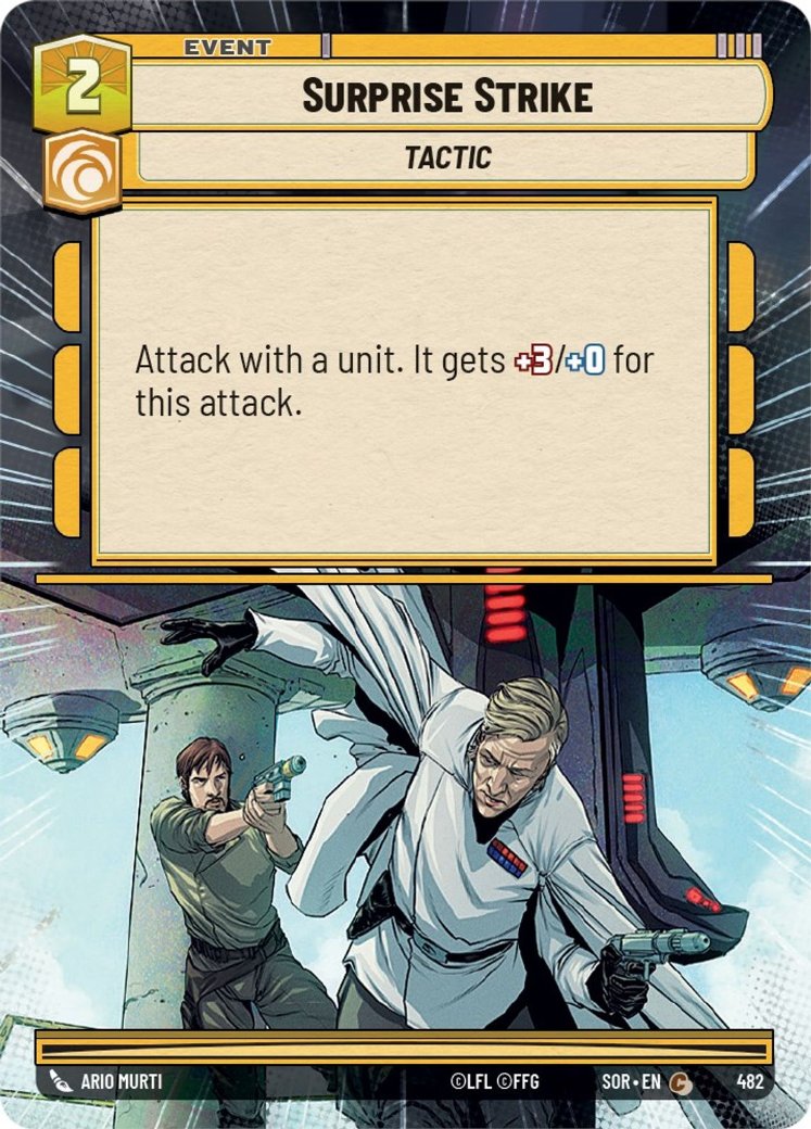 Surprise Strike, Spark of Rebellion · 482