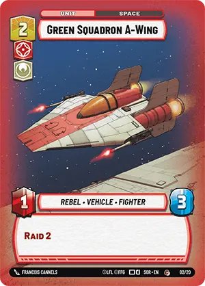 Green Squadron A-Wing, Spark of Rebellion: Weekly Play Promos · 02/20