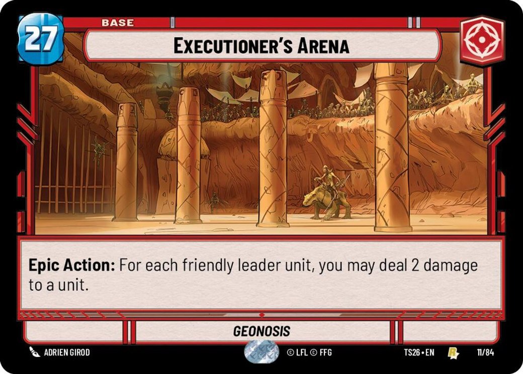 Executioner's Arena, Twin Suns · 11/84