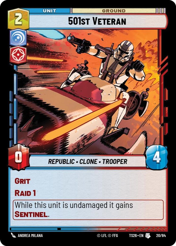 501st Veteran, Twin Suns · 20/84
