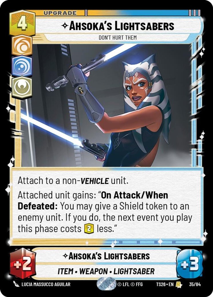 Ahsoka's Lightsabers, Twin Suns · 35/84