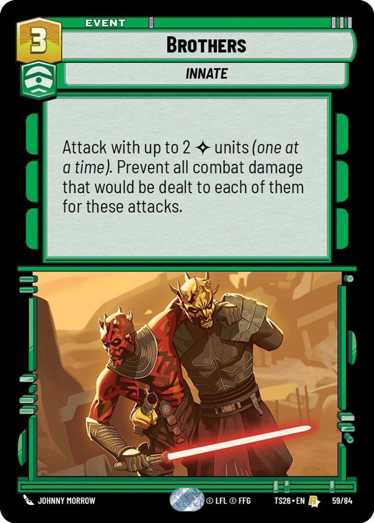 Brothers, Twin Suns · 59/64