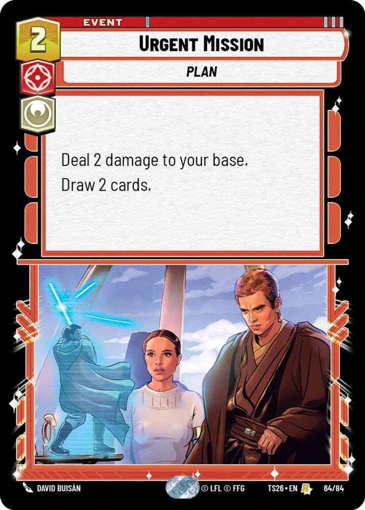 Urgent Mission, Twin Suns · 64/84