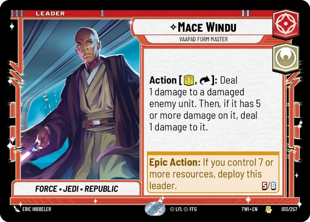 Mace Windu - Vaapad Form Master, Twilight of the Republic · 013/257
