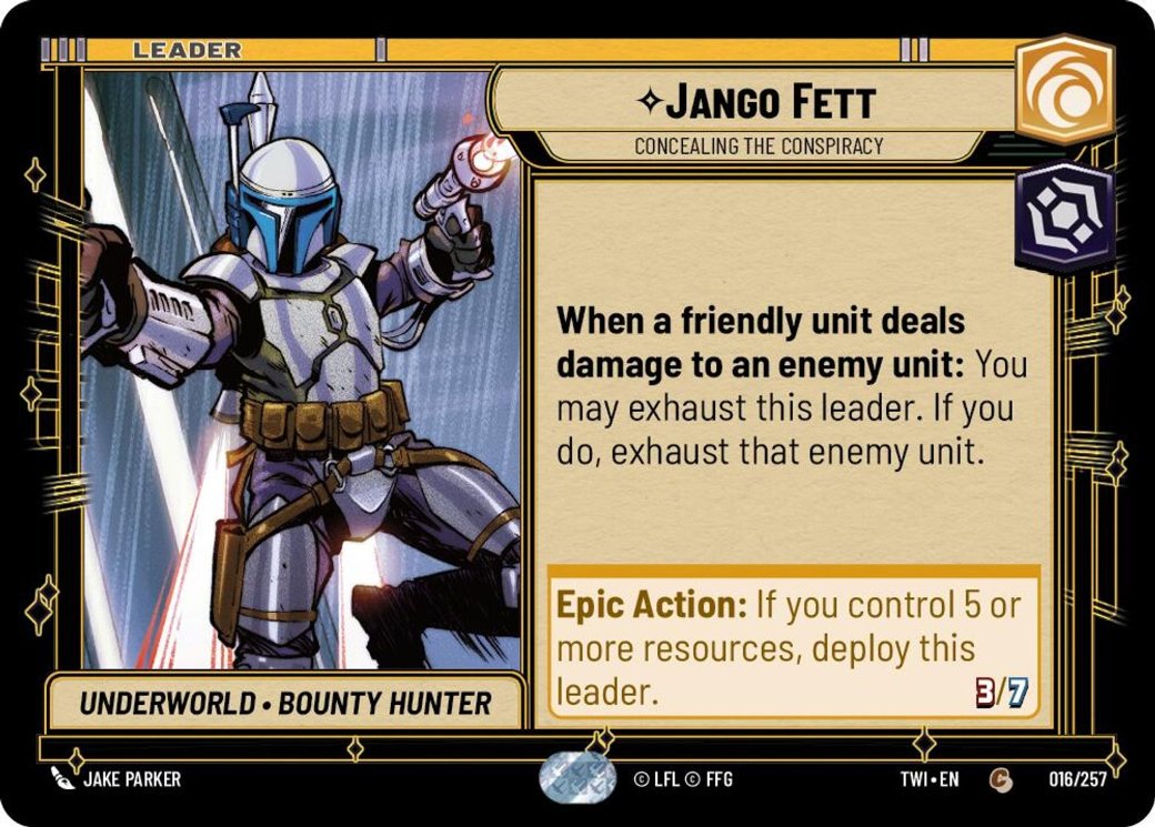 Jango Fett - Concealing the Conspiracy, Twilight of the Republic · 016/257