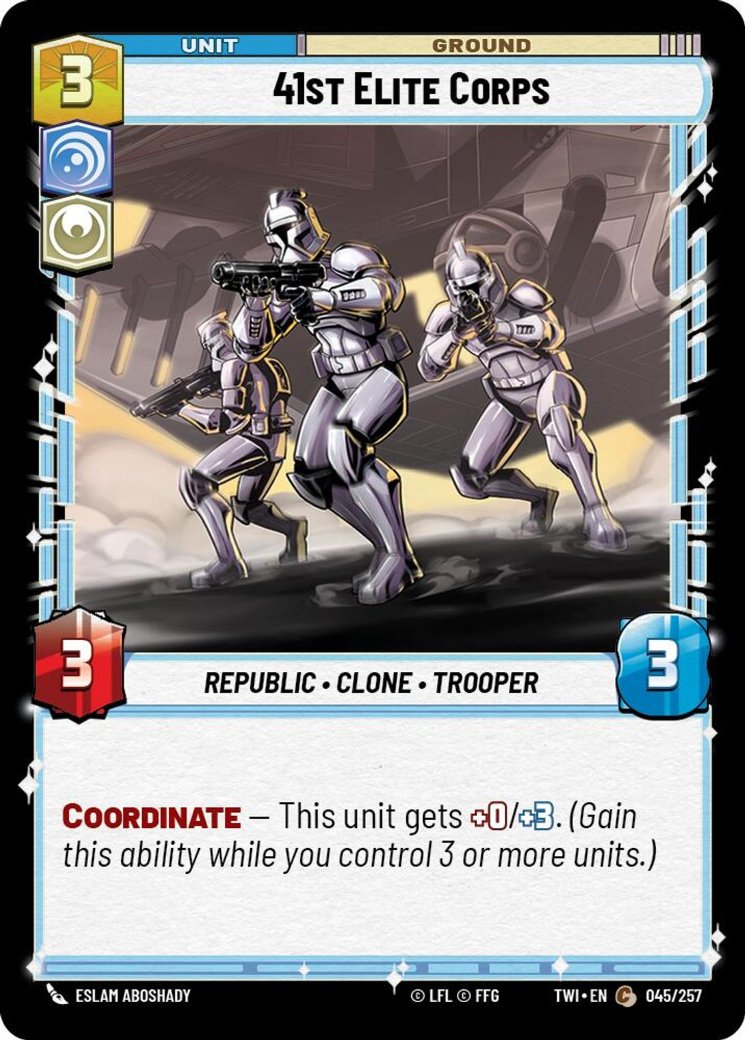 41st Elite Corps, Twilight of the Republic · 045/257