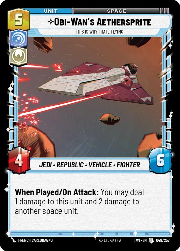 Obi-Wan’s Aethersprite - This is Why I Hate Flying, Twilight of the Republic · 048/257