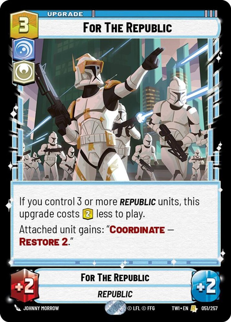 For The Republic, Twilight of the Republic · 051/257