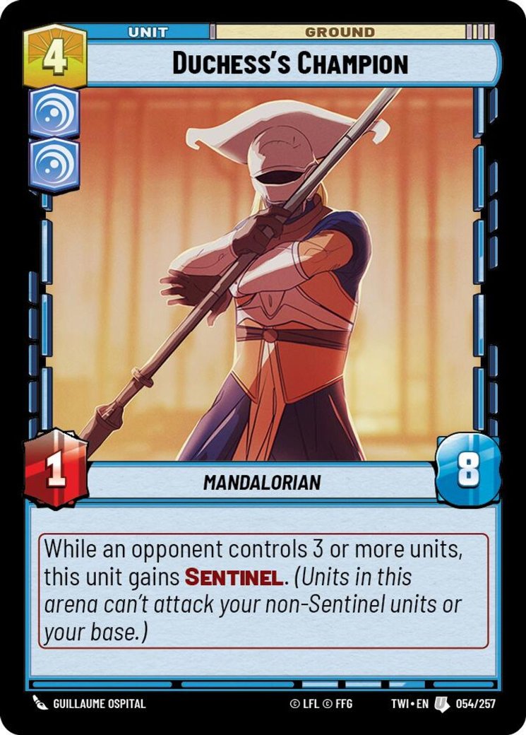 Duchess's Champion, Twilight of the Republic · 054/257