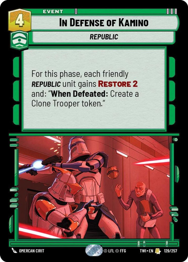 In Defense of Kamino, Twilight of the Republic · 129/257