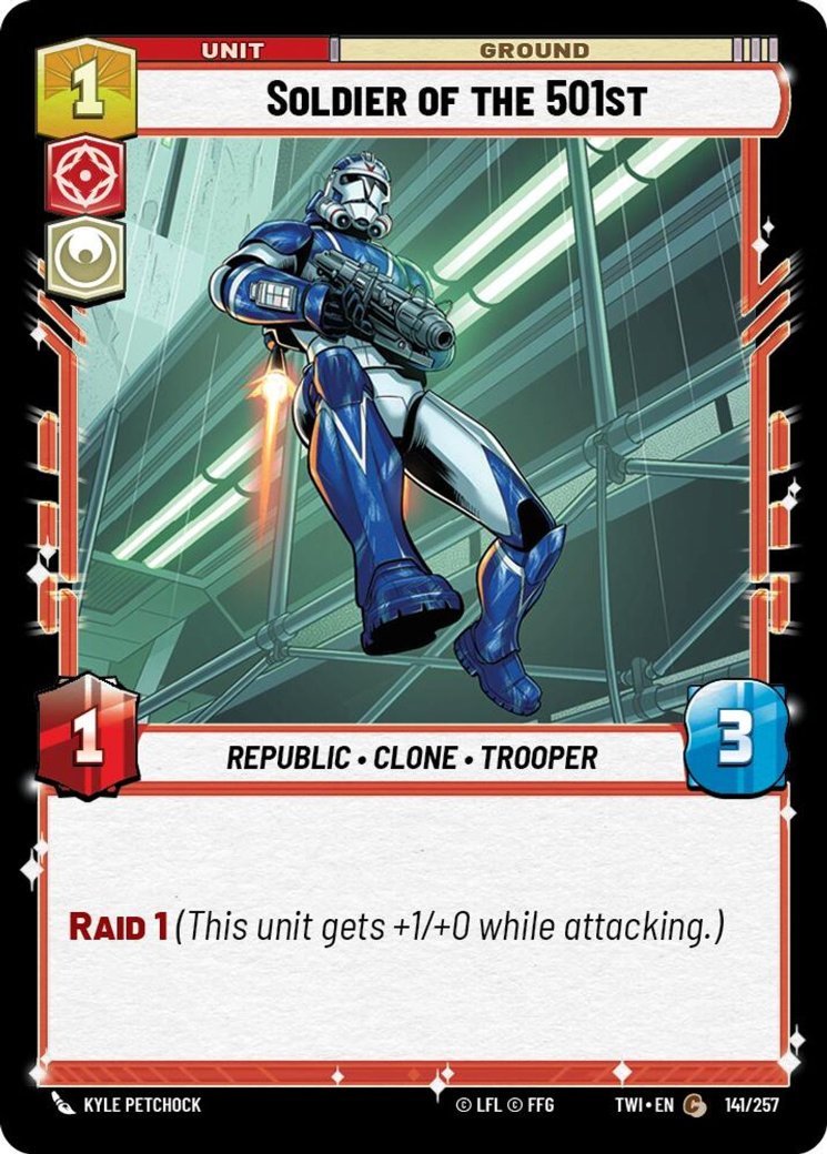 Soldier of the 501st, Twilight of the Republic · 141/257