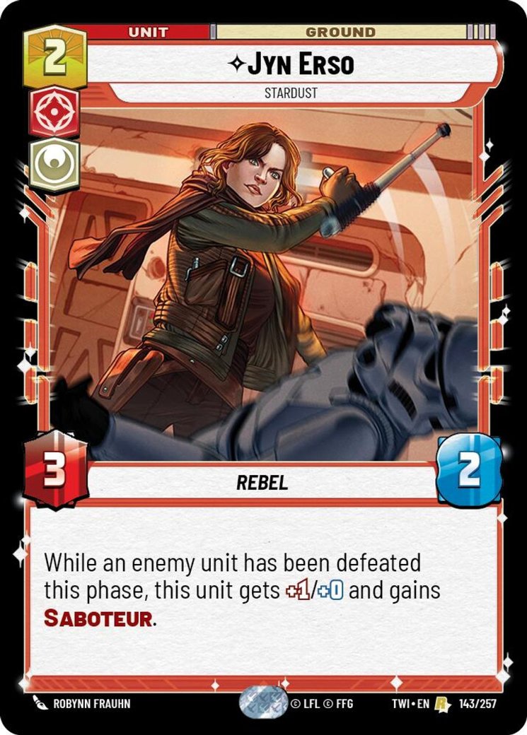 Jyn Erso - Stardust, Twilight of the Republic · 143/257