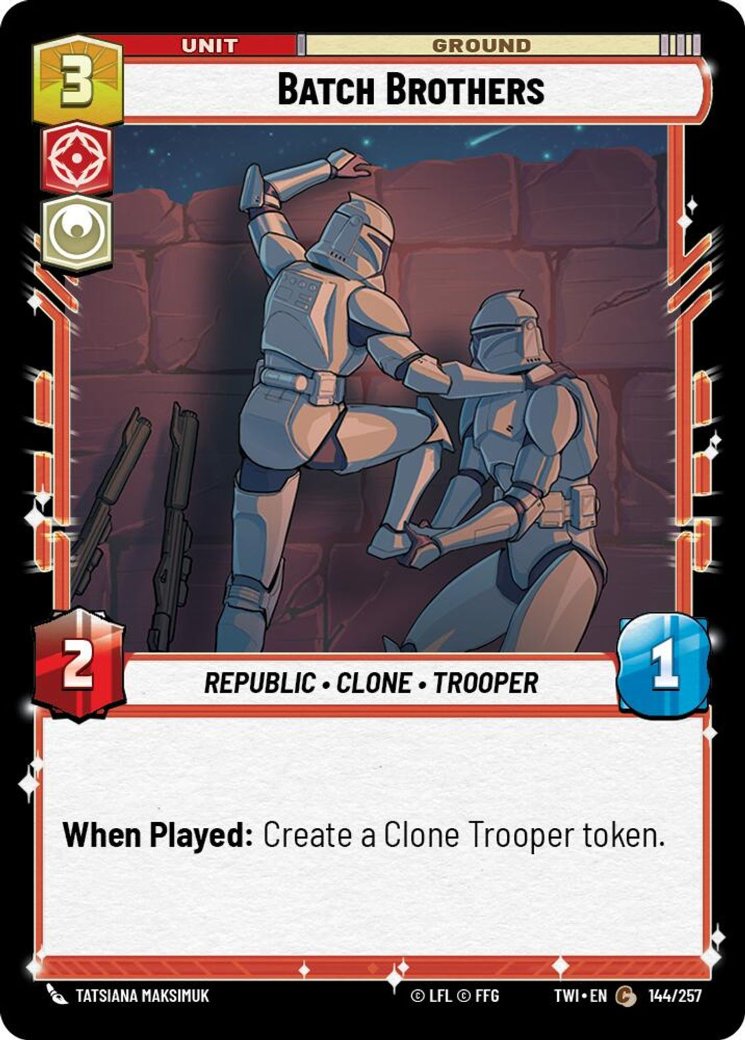 Batch Brothers, Twilight of the Republic · 144/257