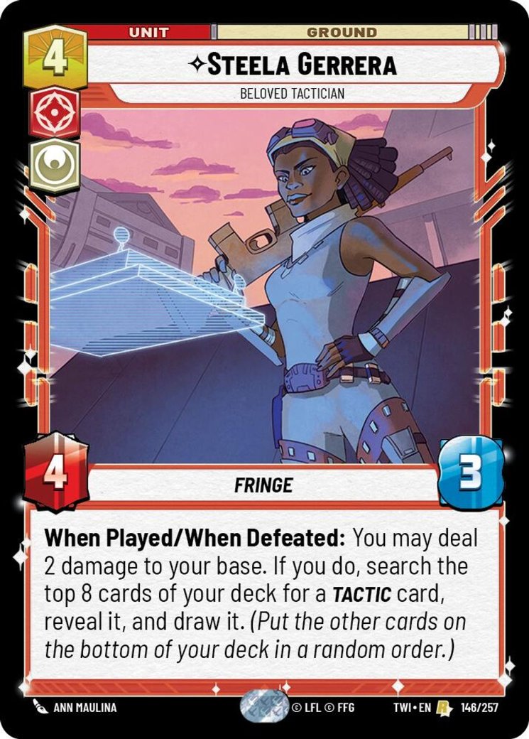 Steela Gerrera - Beloved Tactician, Twilight of the Republic · 146/257