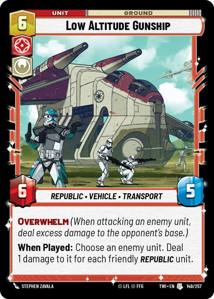 Low Altitude Gunship, Twilight of the Republic · 149/257