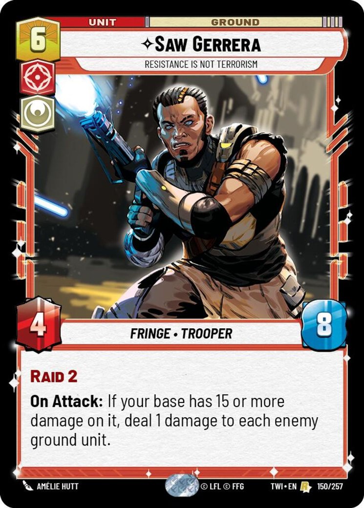 Saw Gerrera - Resistance is Not Terrorism, Twilight of the Republic · 150/257