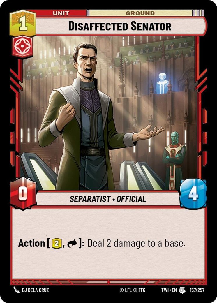 Disaffected Senator, Twilight of the Republic · 157/257