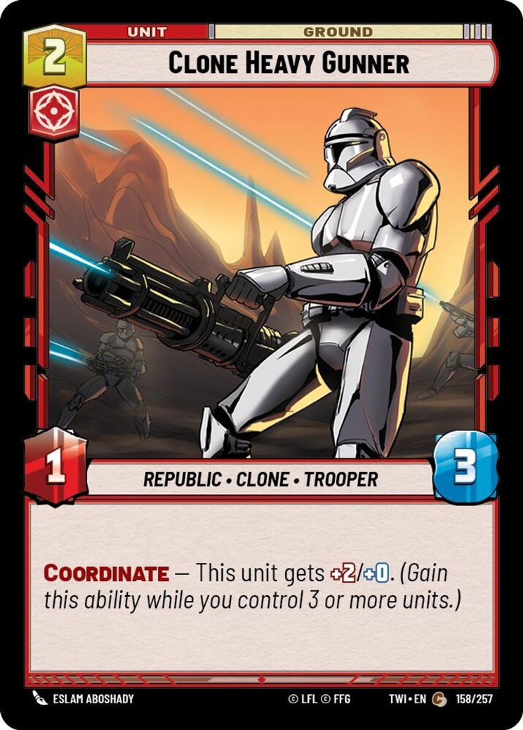 Clone Heavy Gunner, Twilight of the Republic · 158/257