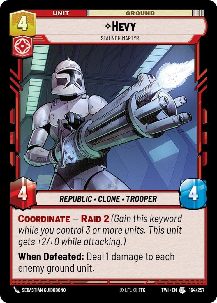Hevy - Staunch Martyr, Twilight of the Republic · 164/257