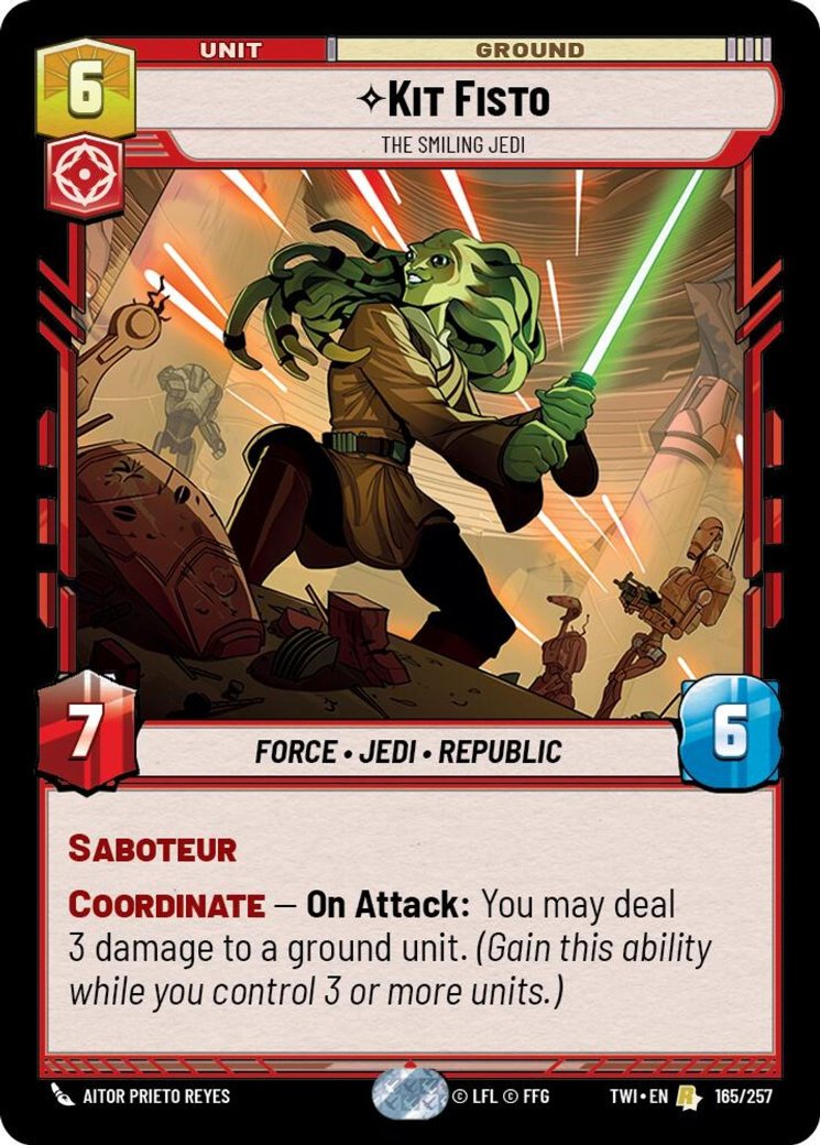 Kit Fisto - The Smiling Jedi, Twilight of the Republic · 165/257