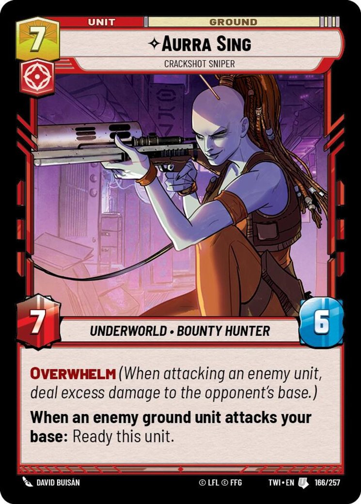Aurra Sing - Crackshot Sniper, Twilight of the Republic · 166/257