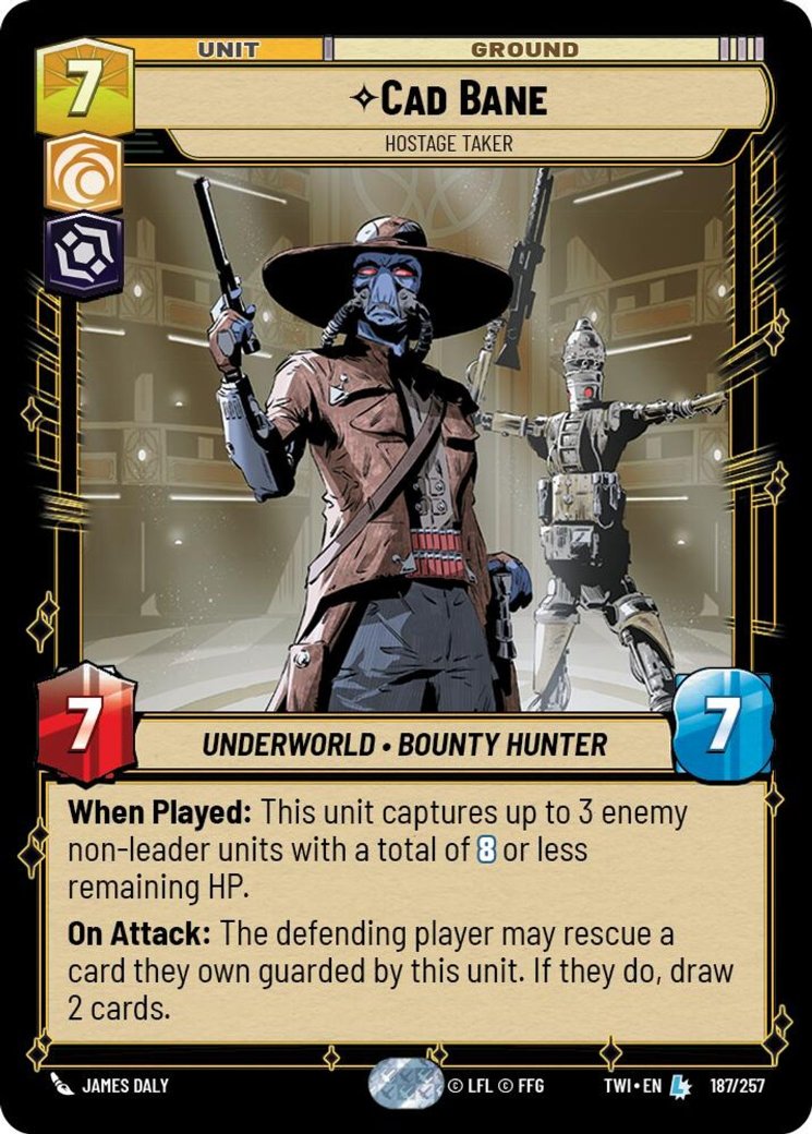 Cad Bane - Hostage Taker, Twilight of the Republic · 187/257