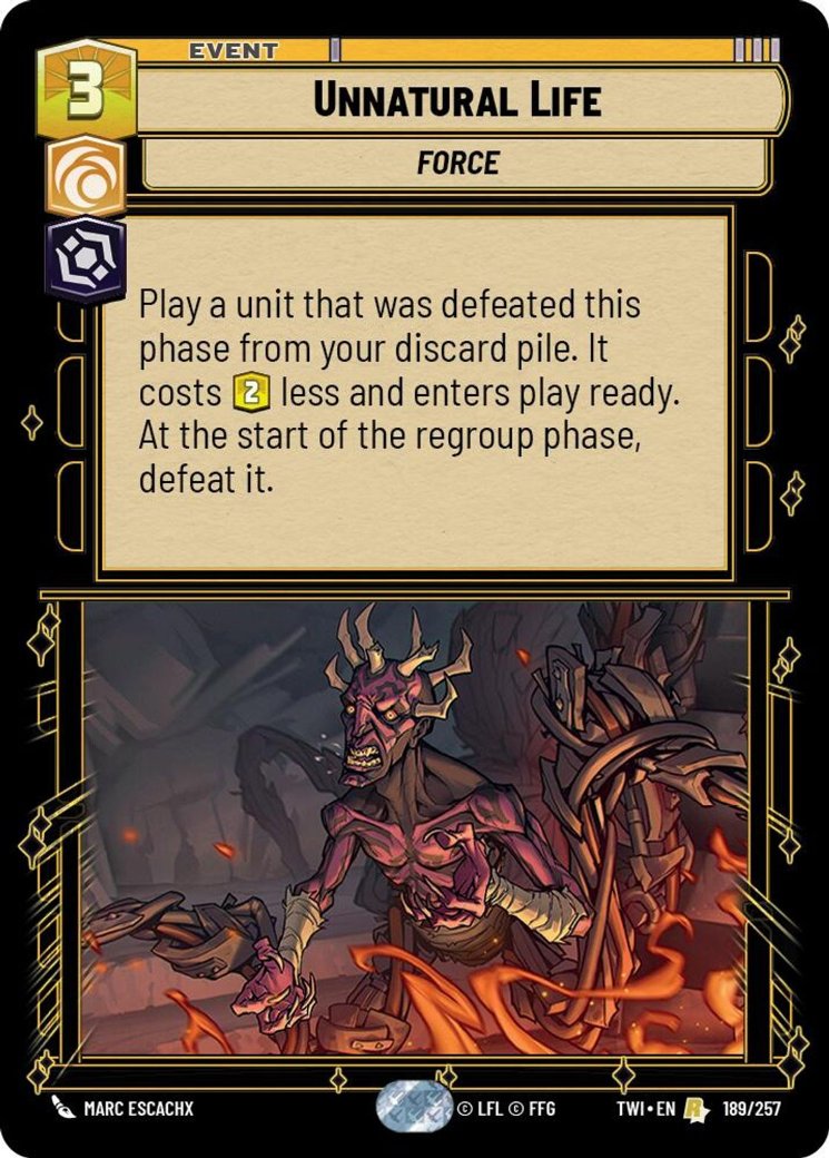 Unnatural Life, Twilight of the Republic · 189/257