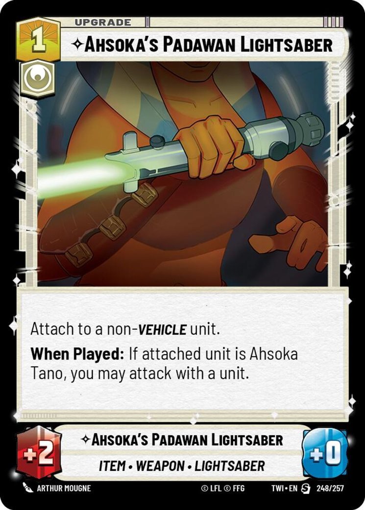 Ahsoka's Padawan Lightsaber, Twilight of the Republic · 248/257