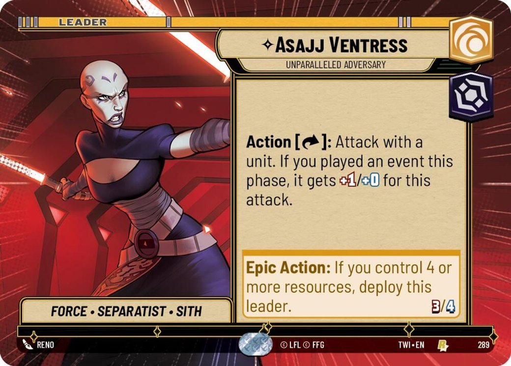 Asajj Ventress - Unparalleled Adversary, Twilight of the Republic · 289
