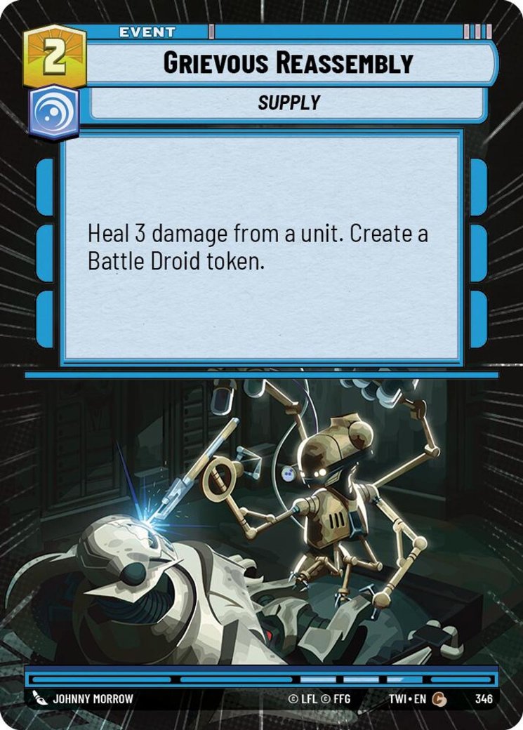 Grievous Reassembly, Twilight of the Republic · 346