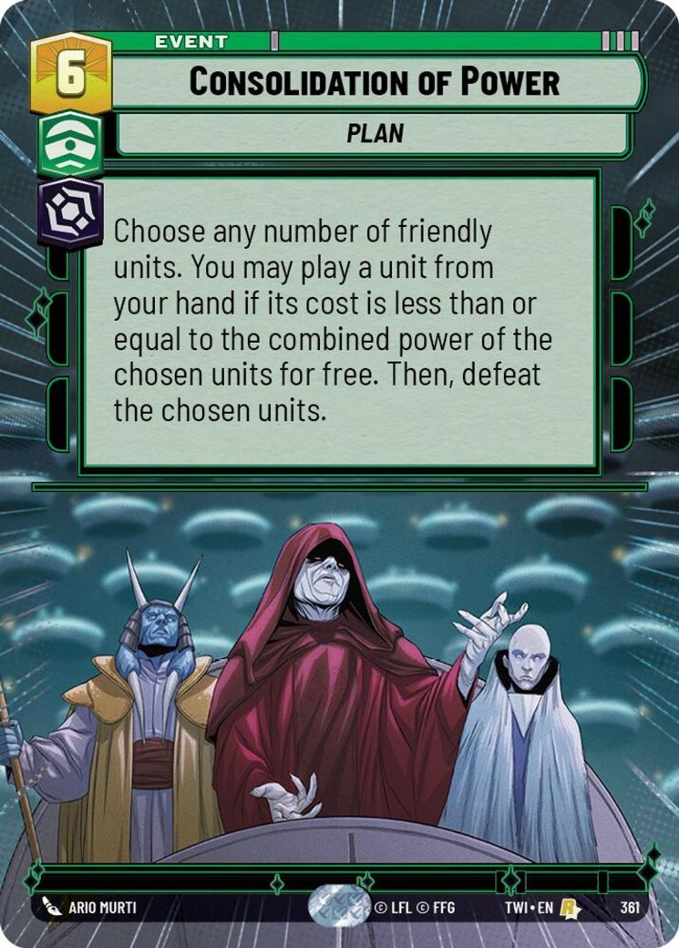 Consolidation of Power, Twilight of the Republic · 361