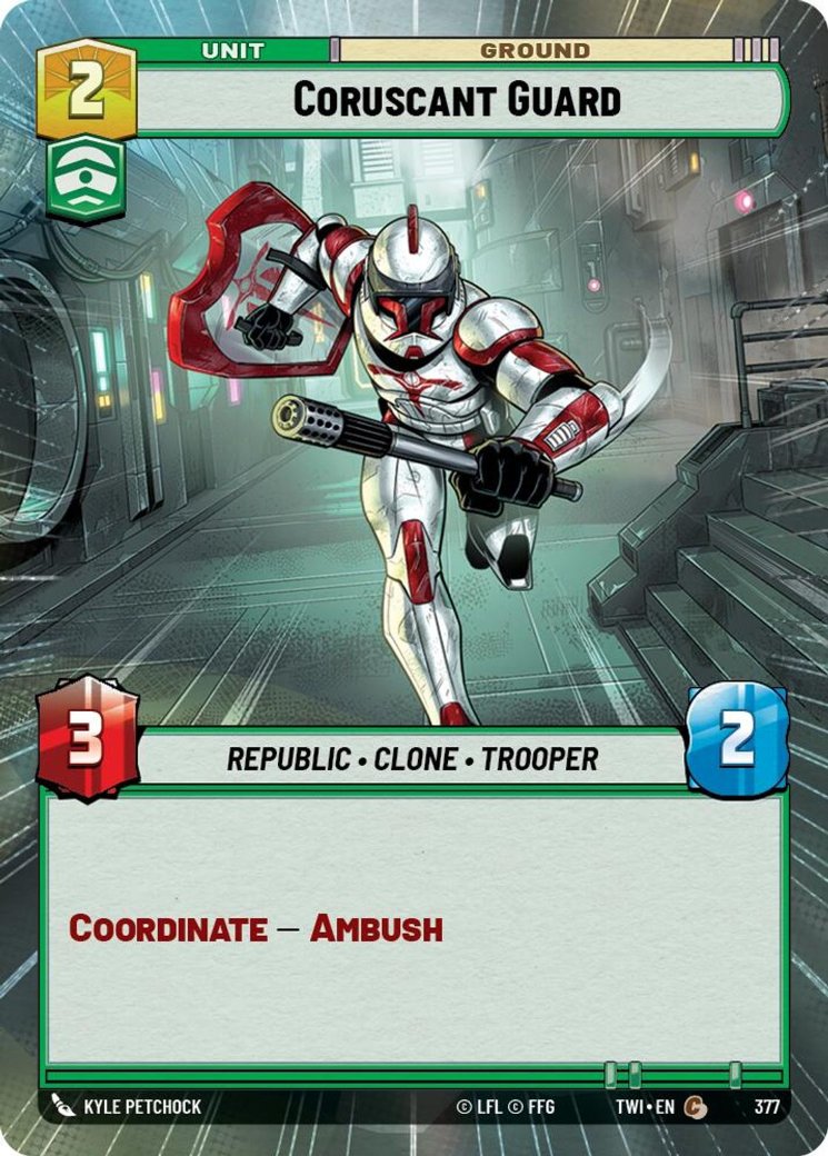 Coruscant Guard, Twilight of the Republic · 377